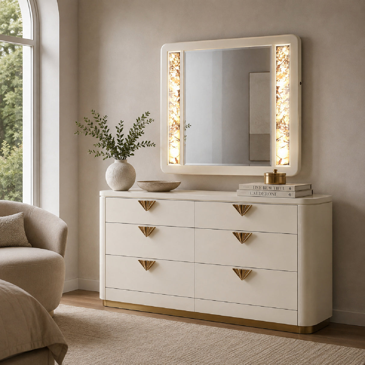 La Pierre Modern 6-Drawer Dresser | OROA