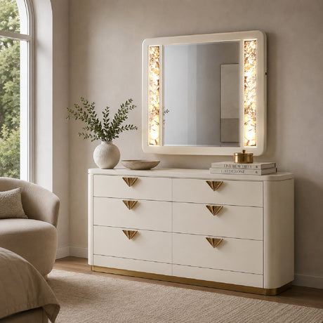 La Pierre Modern 6-Drawer Dresser | OROA