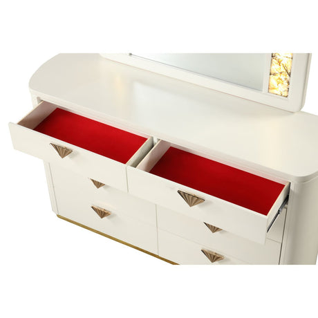 La Pierre Modern 6-Drawer Dresser | OROA