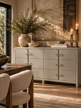 Aria Modern 6-Drawer Dresser | OROA