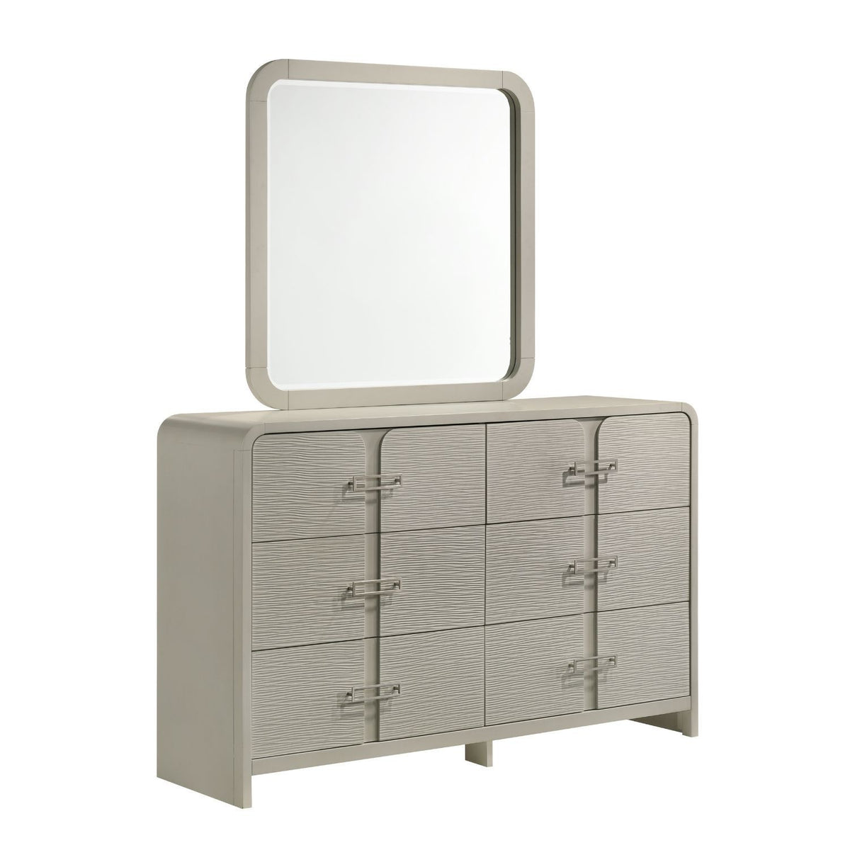 Aria Modern 6-Drawer Dresser | OROA
