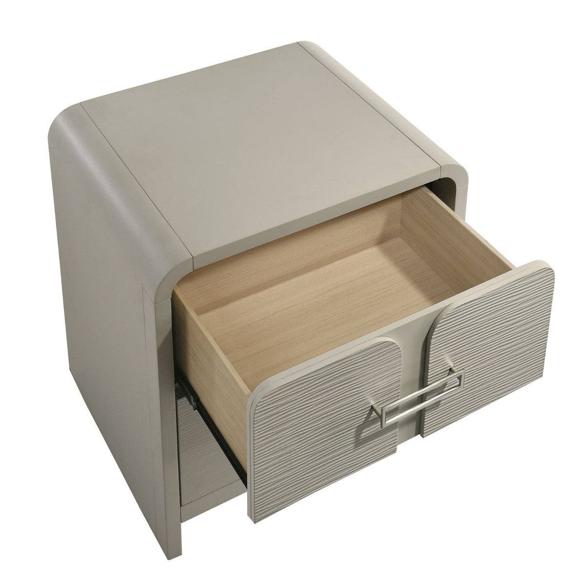 Aria Modern 2-Drawer Nightstand | OROA