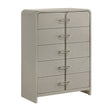 Modern European furniture - Aria Contemporary 5-Drawer Chest - www.oroa.com