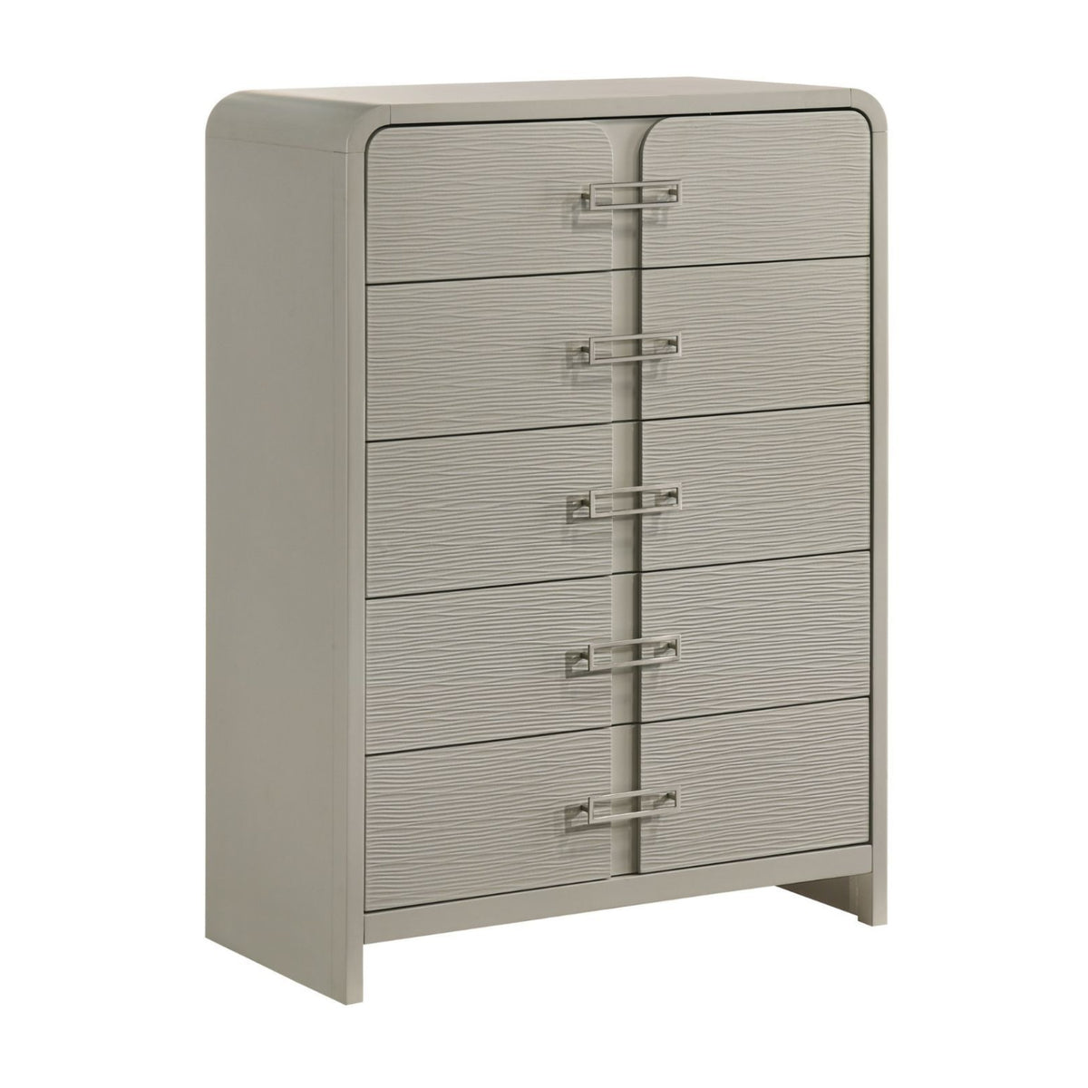 Modern European furniture - Aria Contemporary 5-Drawer Chest - www.oroa.com