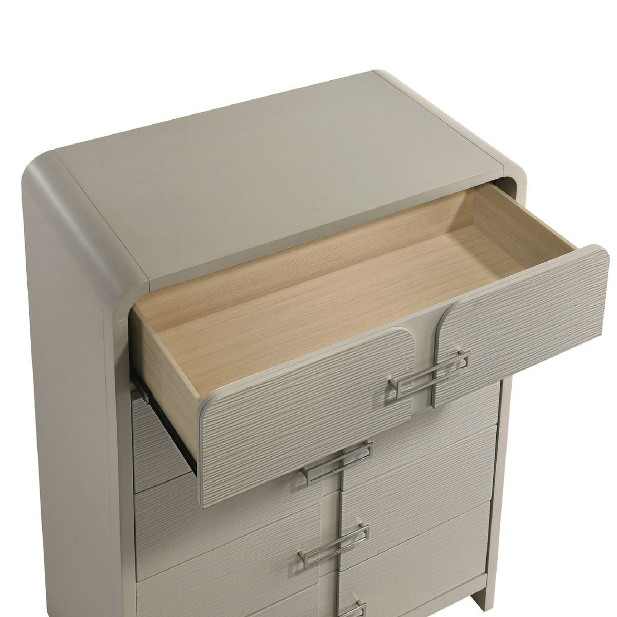 Modern European furniture - Aria Contemporary 5-Drawer Chest - www.oroa.com