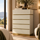 Stanley Modern 5 Drawer Chest | OROA