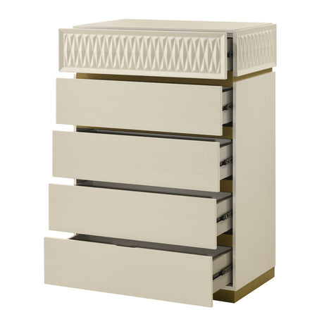 Stanley Modern 5 Drawer Chest | OROA
