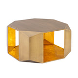 Modern Geometric Multi Angular Panels Coffee Table | OROA