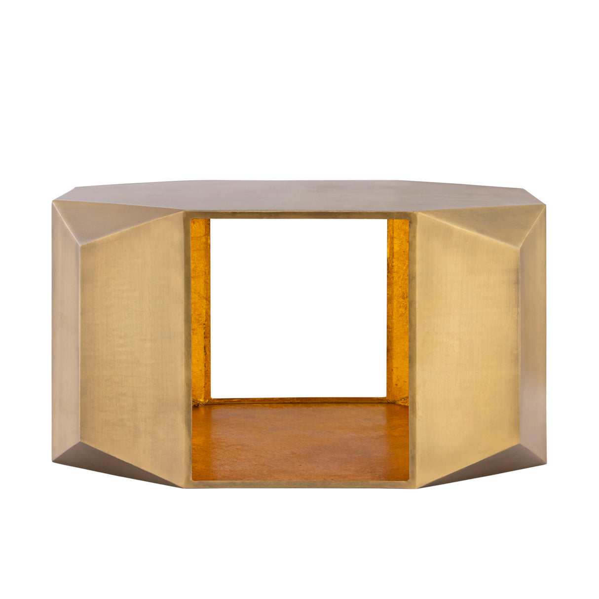 Modern Geometric Multi Angular Panels Coffee Table | OROA
