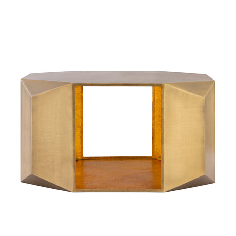 Modern Geometric Multi Angular Panels Coffee Table | OROA