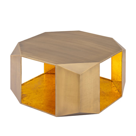 Modern Geometric Multi Angular Panels Coffee Table | OROA