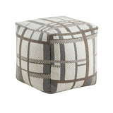 Upholstered Multi-Color Pouf | OROA