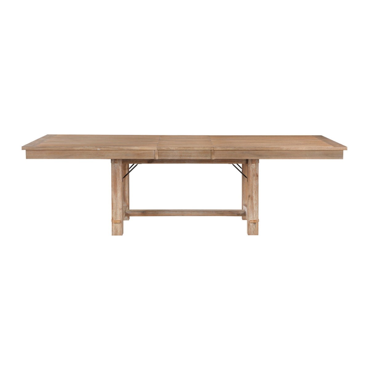 Light Oak Finish Extendable Dining Table | OROA