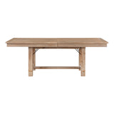 Light Oak Finish Extendable Dining Table | OROA