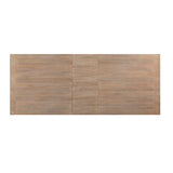 Light Oak Finish Extendable Dining Table | OROA