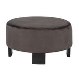 Faux Marble Nesting Coffee Table with Ottoman | OROA