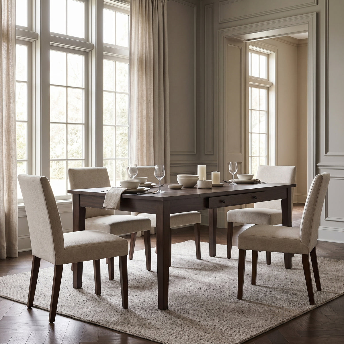 Modern European furniture -  Multifunctional Wooden Dining Table | OROA - www.oroa.com