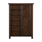 Brown Classic Transitional Wardrobe Chest | OROA