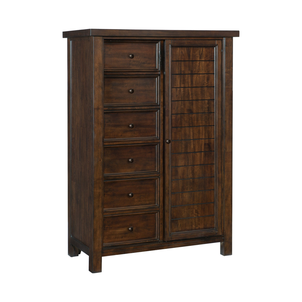 Brown Classic Transitional Wardrobe Chest | OROA
