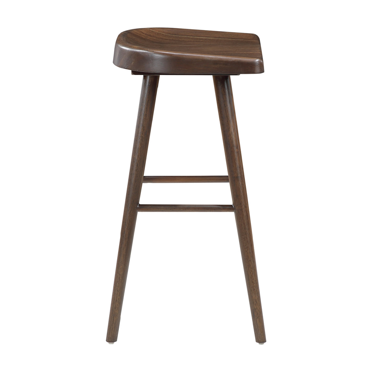 Brown Finish Barstools (2) | OROA