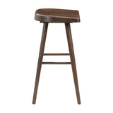Brown Finish Barstools (2) | OROA
