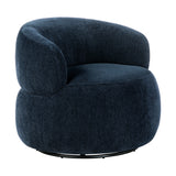 Modern Round Swivel Accent Chair | OROA