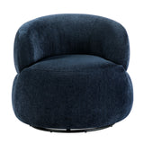 Modern Round Swivel Accent Chair | OROA