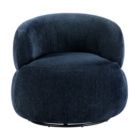 Modern Round Swivel Accent Chair | OROA
