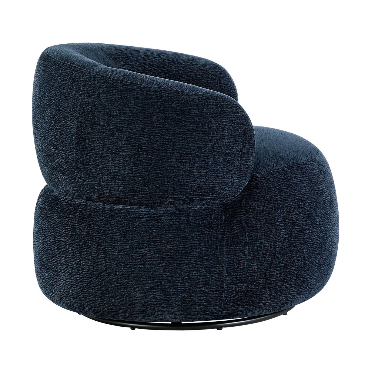 Modern Round Swivel Accent Chair | OROA