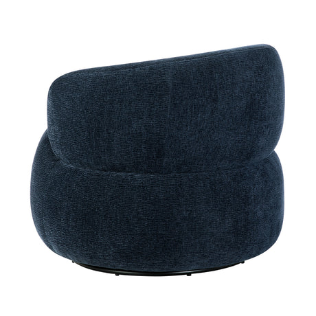 Modern Round Swivel Accent Chair | OROA