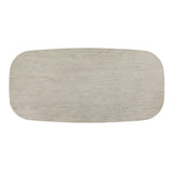 Contemporary Light Gray Finish Dining Table | OROA