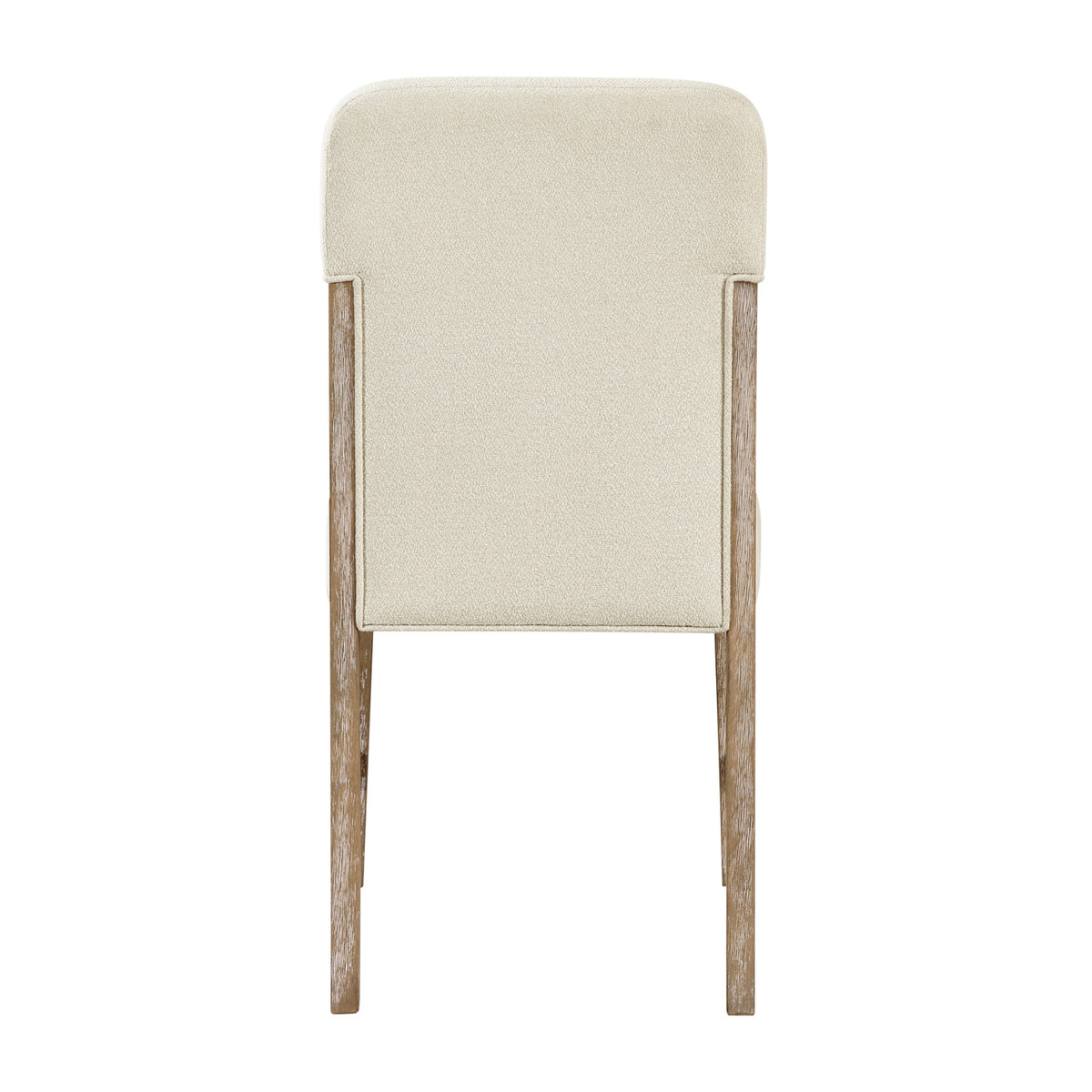 Modern European furniture - Beige Upholstered Dining Chairs (8) - www.oroa.com