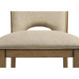 Modern European furniture - Brown Counter Height Dining Chairs (2) - www.oroa.com