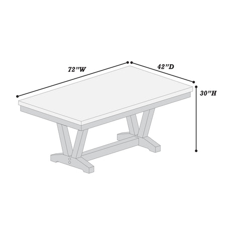 Black Marble Top Dining Table | OROA