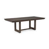 Trestle-Style Extendable Dining Table - OROA - view 1