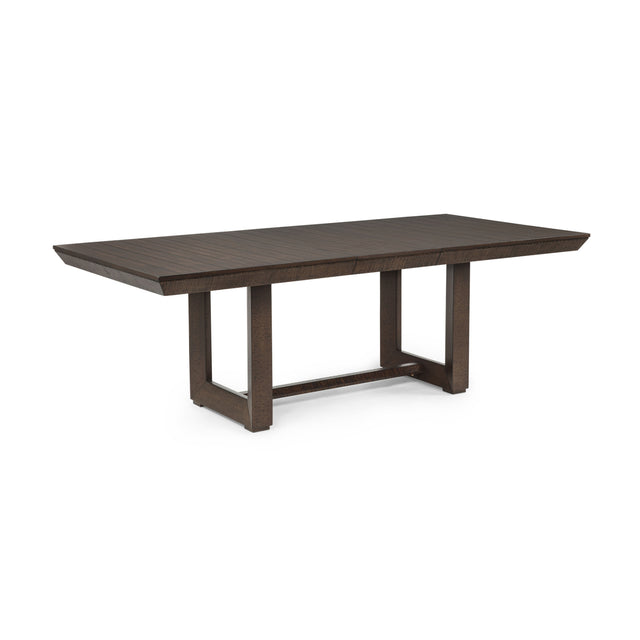 Trestle-Style Extendable Dining Table - OROA - view 1