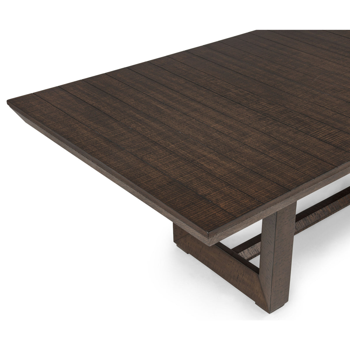 Trestle-Style Extendable Dining Table - OROA - view 4