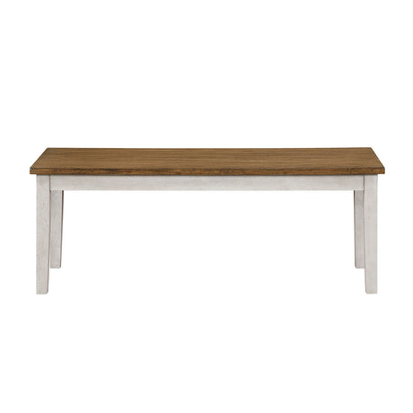 White Brown Dining Bench by OROA