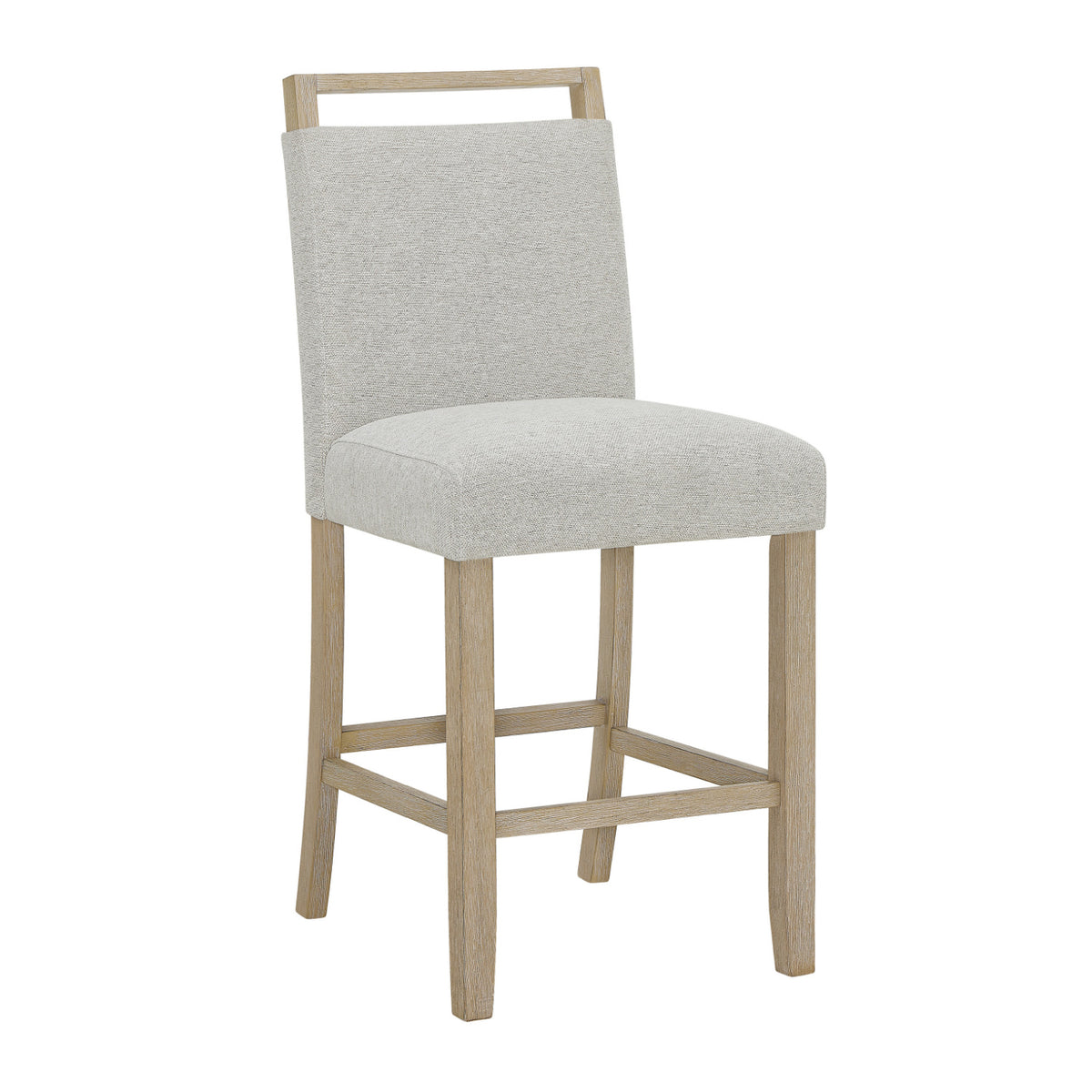 Upholstered Lattice-back Design Dining Chairs (2) | OROA