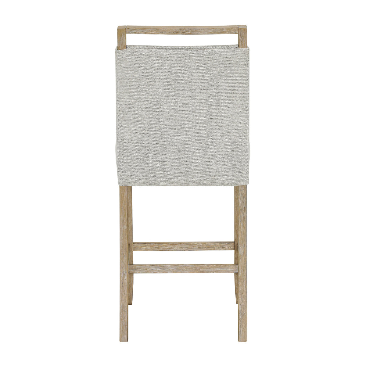 Upholstered Lattice-back Design Dining Chairs (2) | OROA