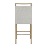 Upholstered Lattice-back Design Dining Chairs (2) | OROA