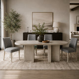 Contemporary Dining Table Set with Chairs | OROA