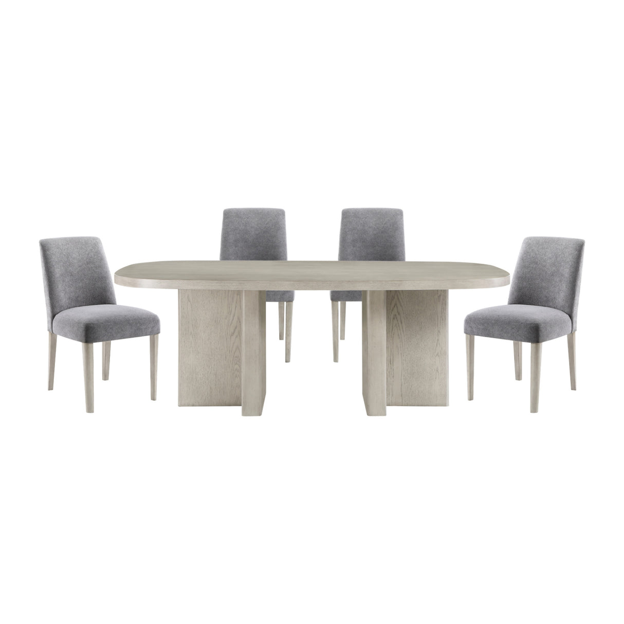 Contemporary Dining Table Set with Chairs | OROA