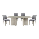Contemporary Dining Table Set with Chairs | OROA