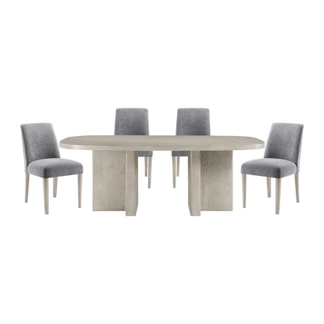 Contemporary Dining Table Set with Chairs | OROA