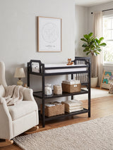 Celeste Black Changing Table | OROA Kids