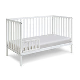 White Palmer 3-in-1 Convertible Island Crib | OROA Kids