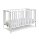 White Palmer 3-in-1 Convertible Island Crib | OROA Kids