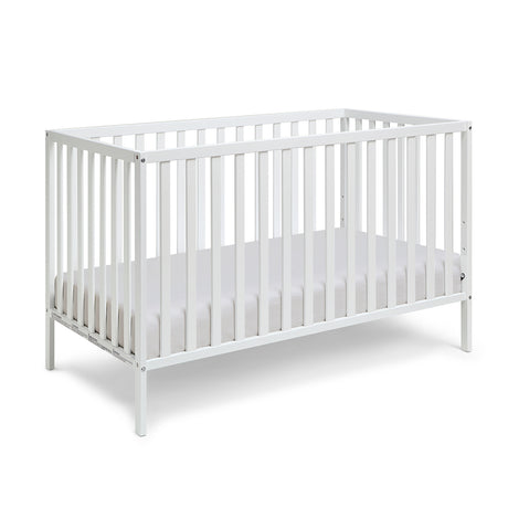 White Palmer 3-in-1 Convertible Island Crib | OROA Kids