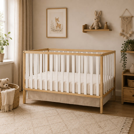 Deux Remi 3-in-1 Convertible Island Crib | OROA Kids